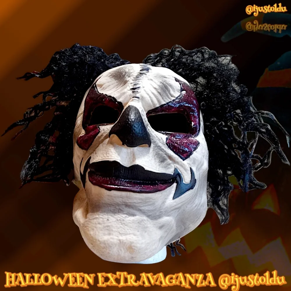 Halloween Cosplay Costume Event | Freakshow Clown Mask | High Quality Prof Grade